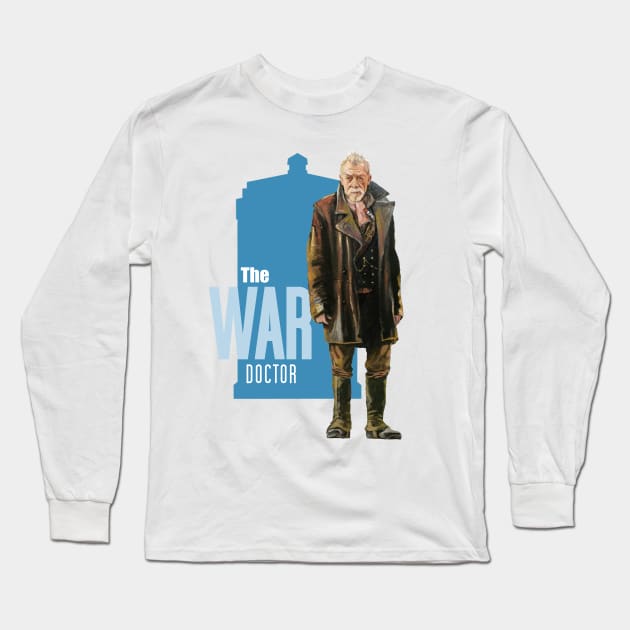 The War Doctor Long Sleeve T-Shirt by Kavatar